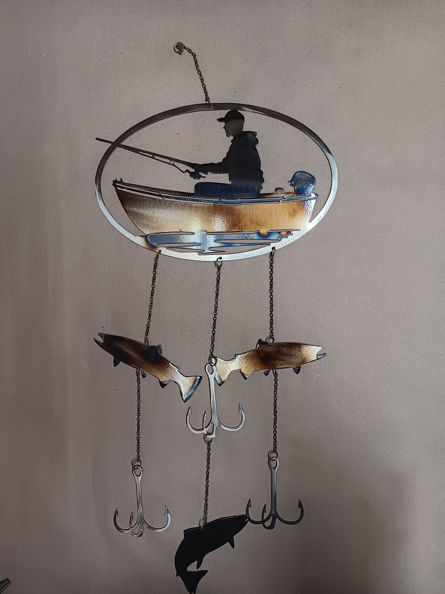Fishing windchime